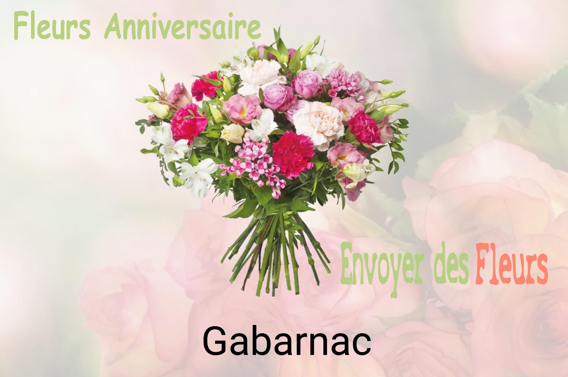 Bouquet de fleurs d’anniversaire livré à Gabarnac
