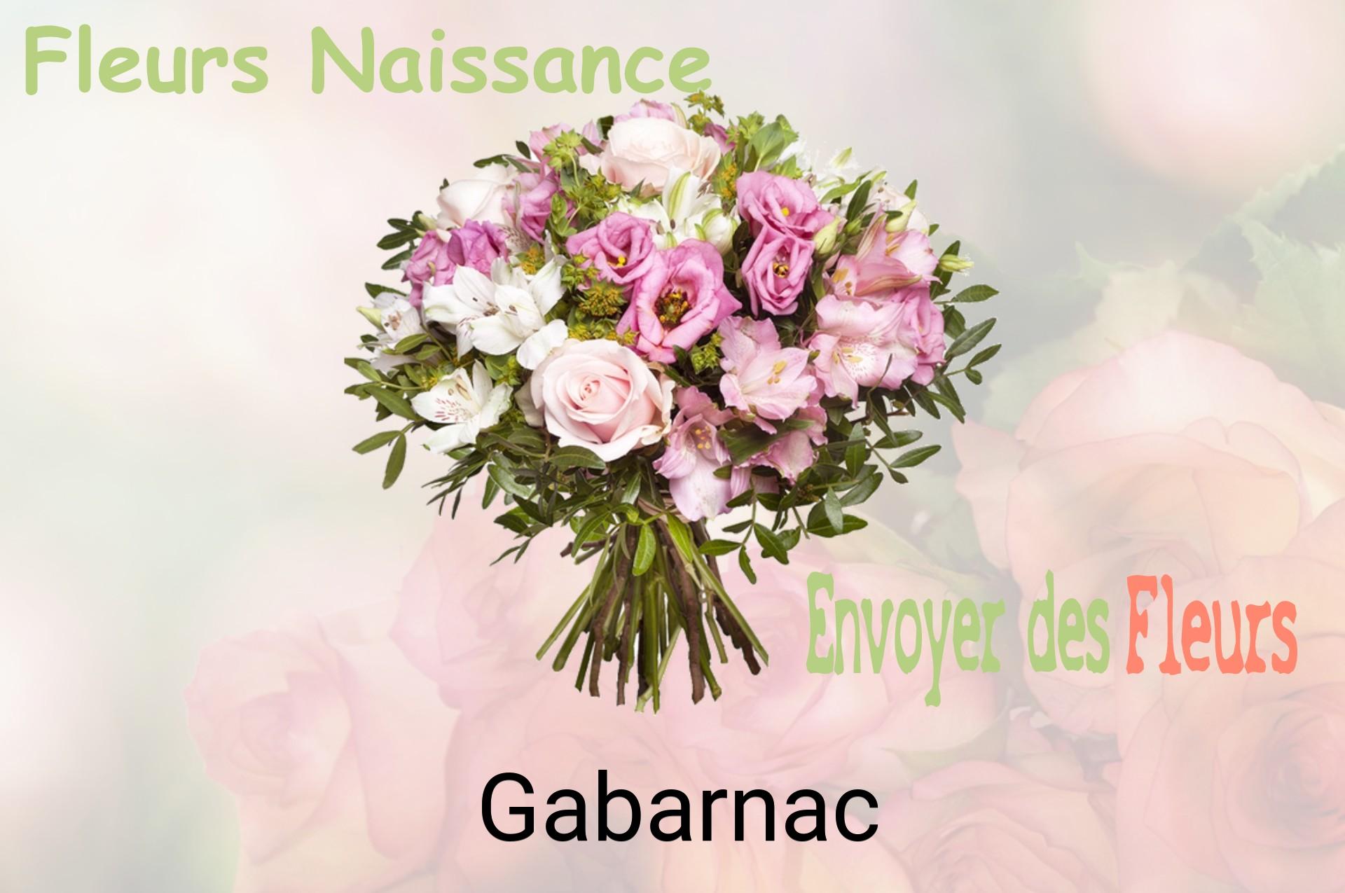 Bouquet de fleurs de naissance livré à Gabarnac